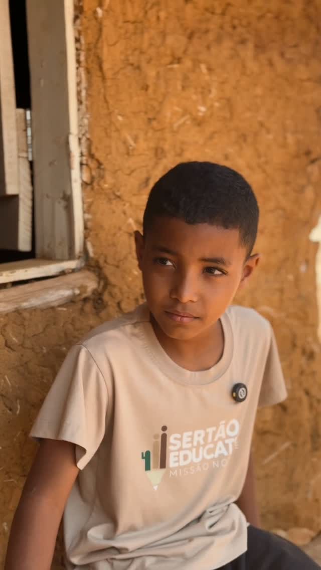 Criança participante do Sertão Educativo em Horto do Salitre